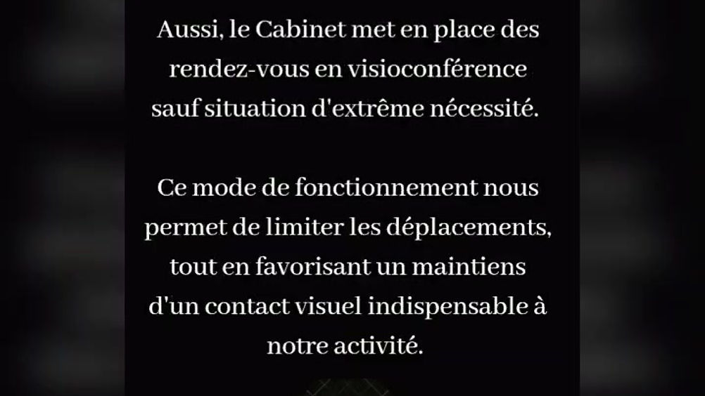 CABINET BHS - INFORMATIONS COVID